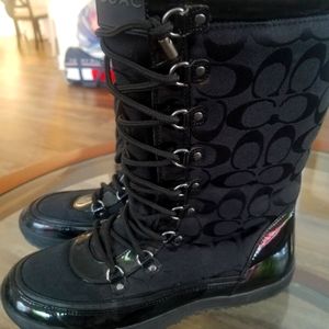 Coach winter boots